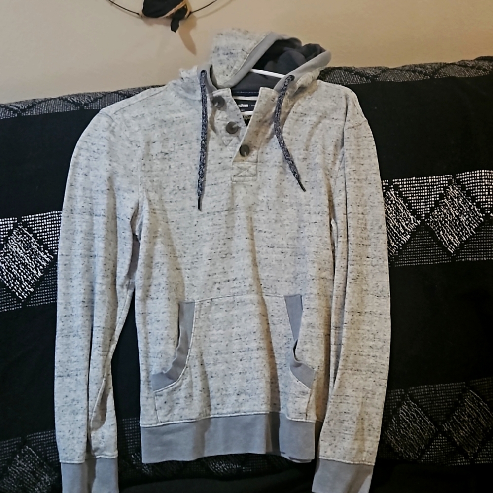 Mens half hoodie